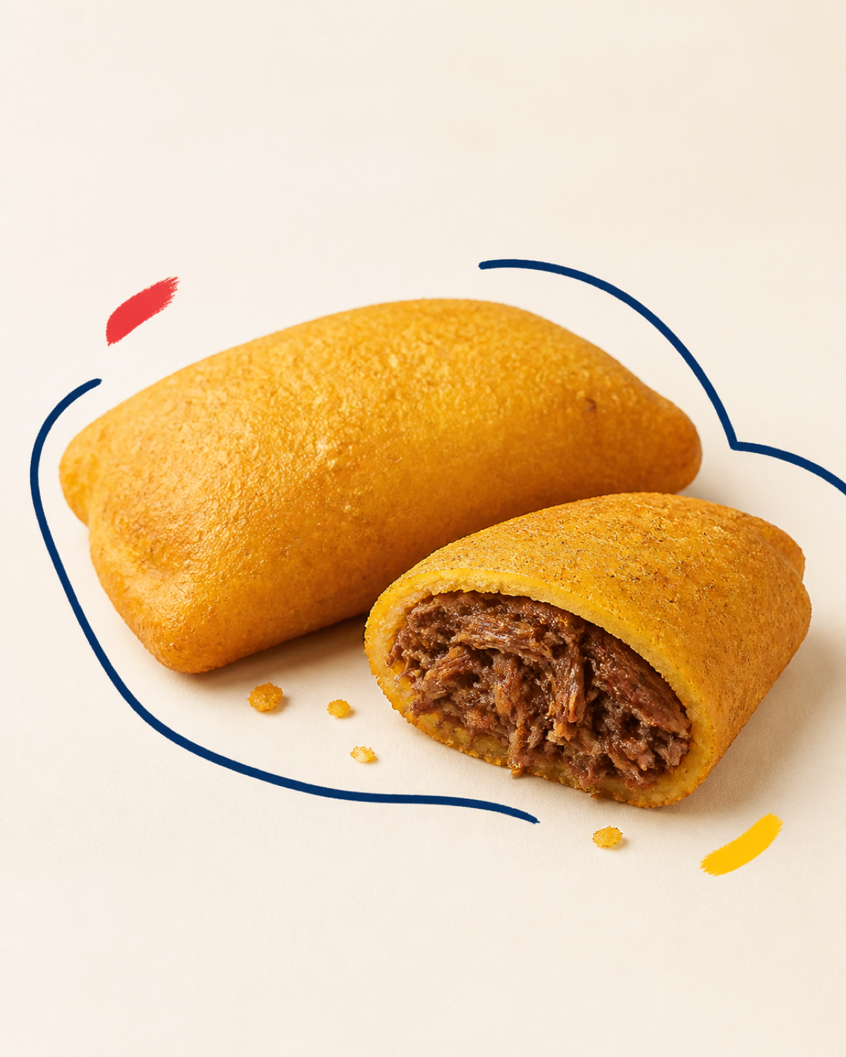 Empanada de Carne Mechada